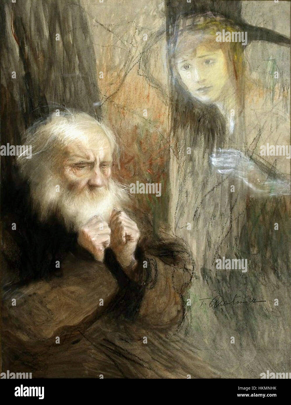 Man ghost painting hi-res stock photography and images - Alamy