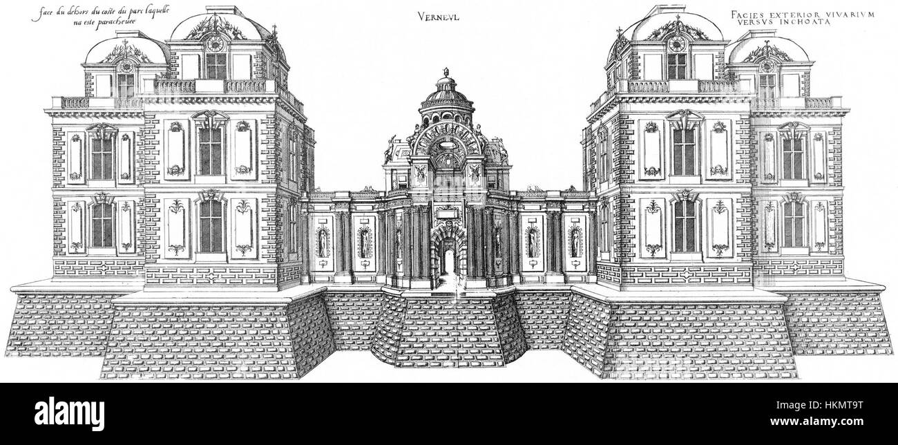 ‘Bastiments v1’ refers to the design of a major historical building ...
