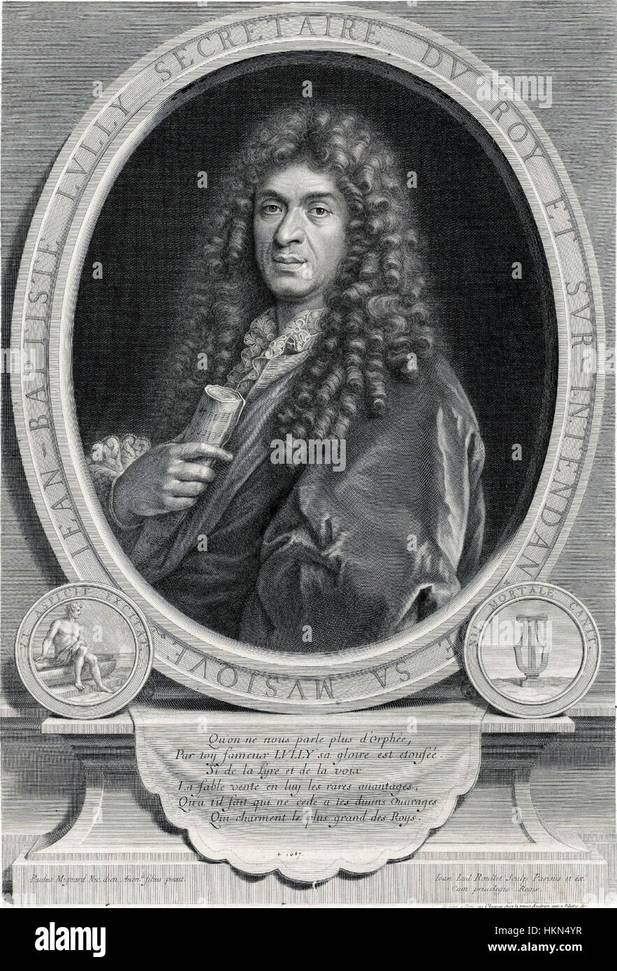 Jean-Baptiste Lully 1 Stock Photo - Alamy