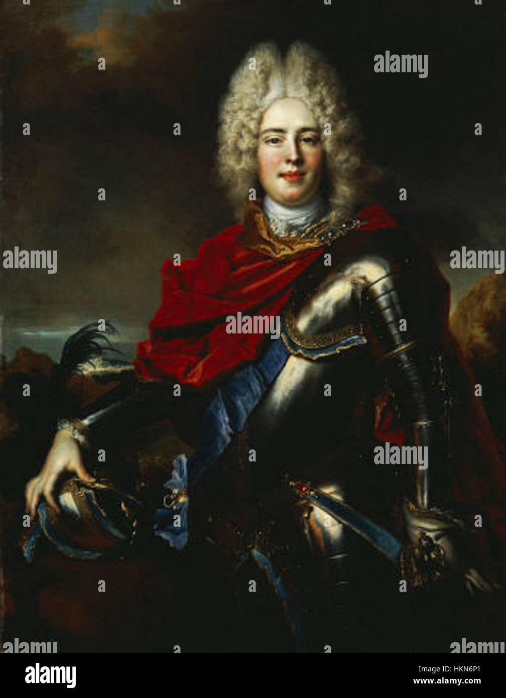 Augustus III of Poland Stock Photo