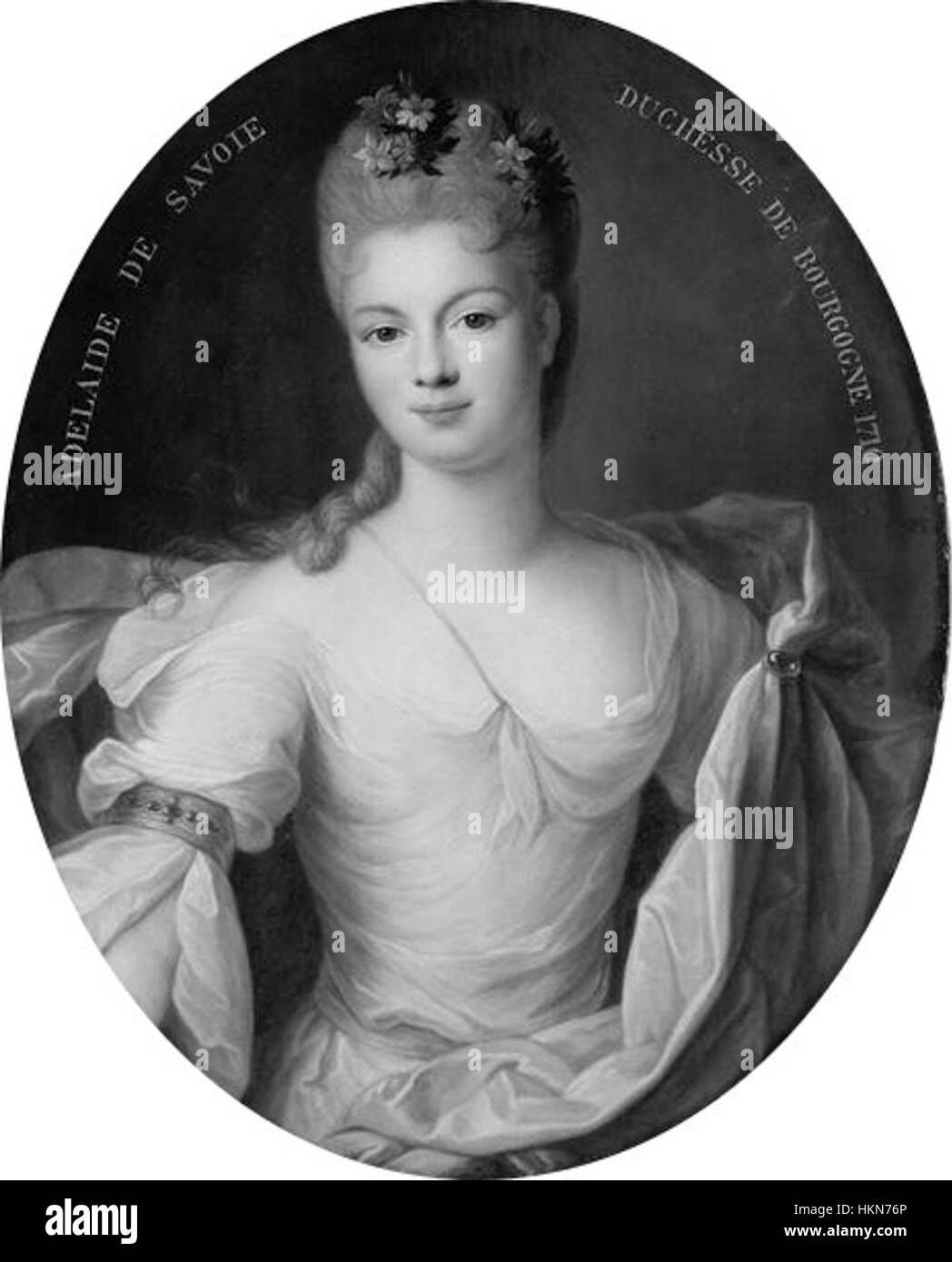 Maria Adelaide von Savoyen Stock Photo