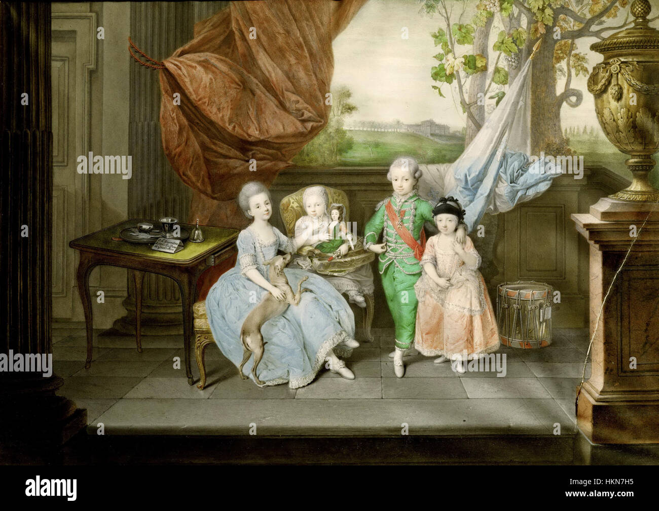 Johann zoffany painting hires stock photography and images Alamy