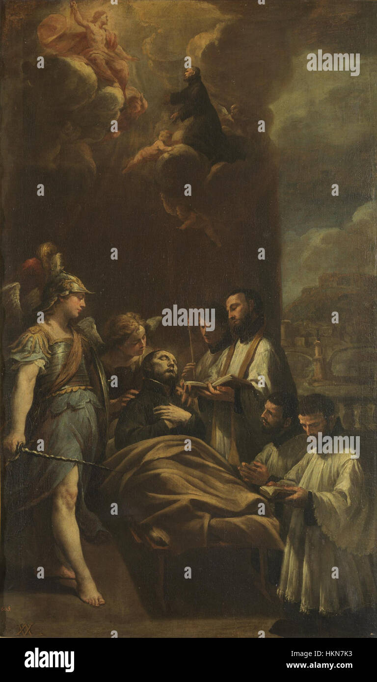 Muerte De San Cayetano By A Vaccaro Is A Painting Housed In The muerte-de-san-cayetano-by-a-vaccaro-is-a-painting-housed-in-the