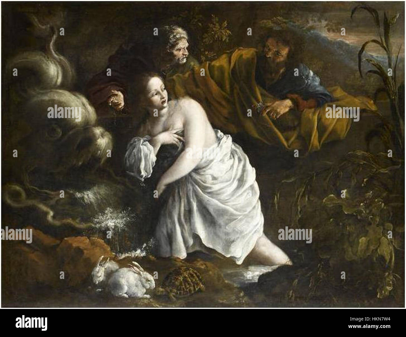 Susanna and the elders oil hi-res stock photography and images - Alamy