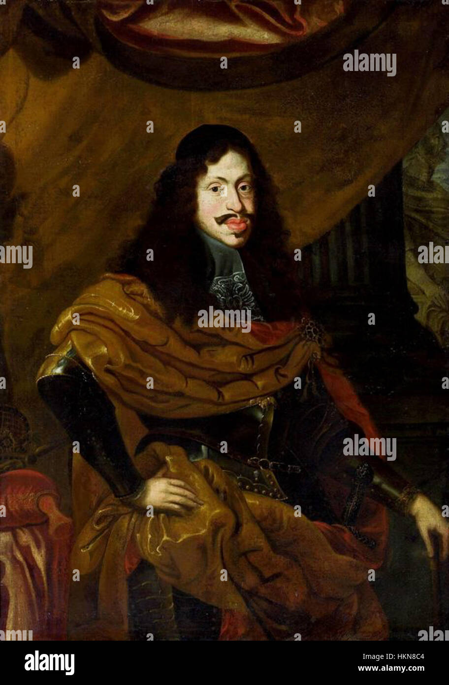'Block Emperor Leopold I' is a historical painting depicting the Holy ...