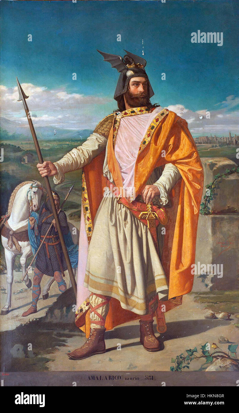 King of the visigoths hi-res stock photography and images - Alamy, image size:805x1390