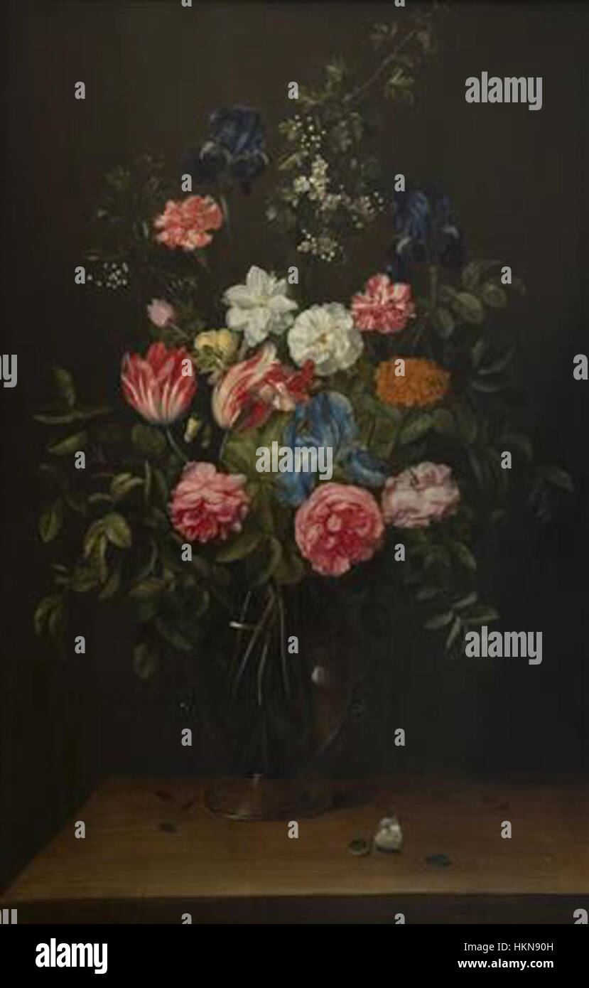 Flower Still Life By Frans Ykens Is A 17th century Dutch Painting Flower Still Life By Frans Ykens Is A 17th century Dutch Painting