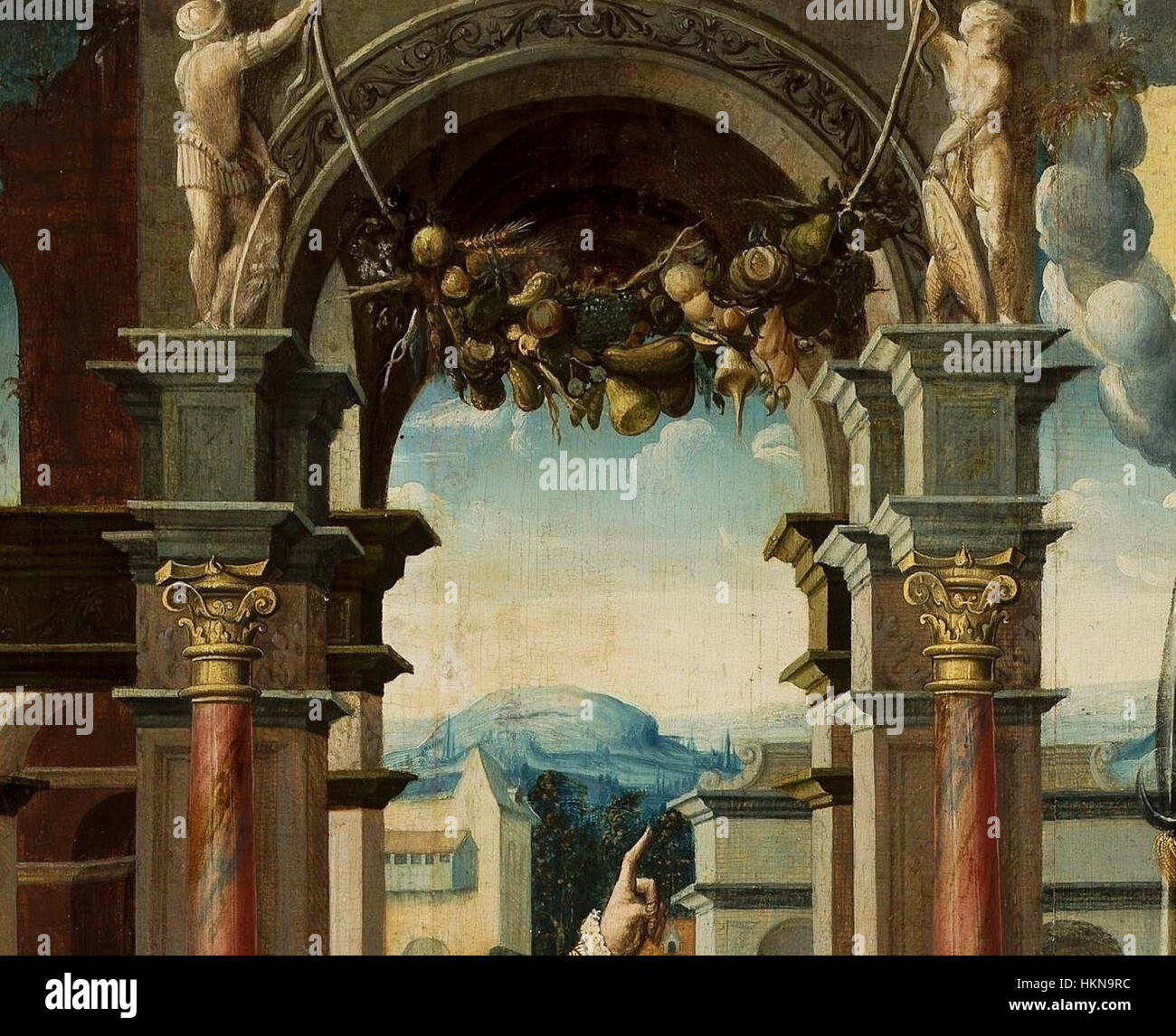 Sibyl Rome The detail from 'Emperor Augustus and the Sibyl of Tibur' by Scorel ...