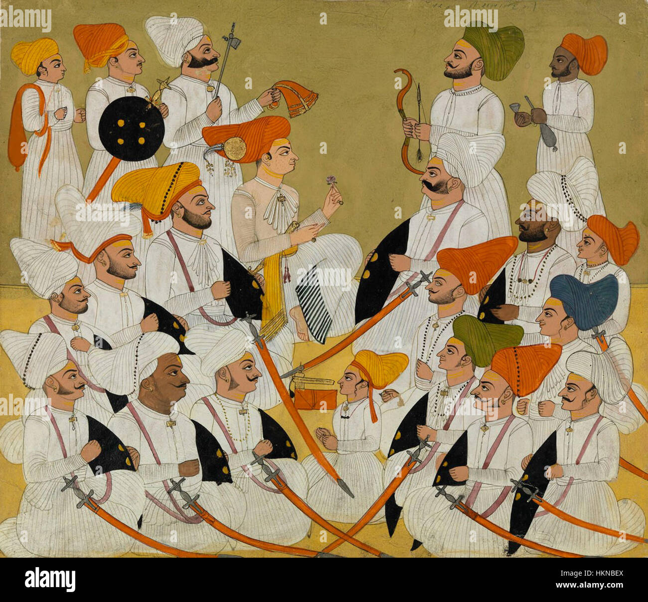 5 The Darbar of Kunvar Rai Ram Singh of Jodhpur 1745-50 Jodhpur Bequest ...