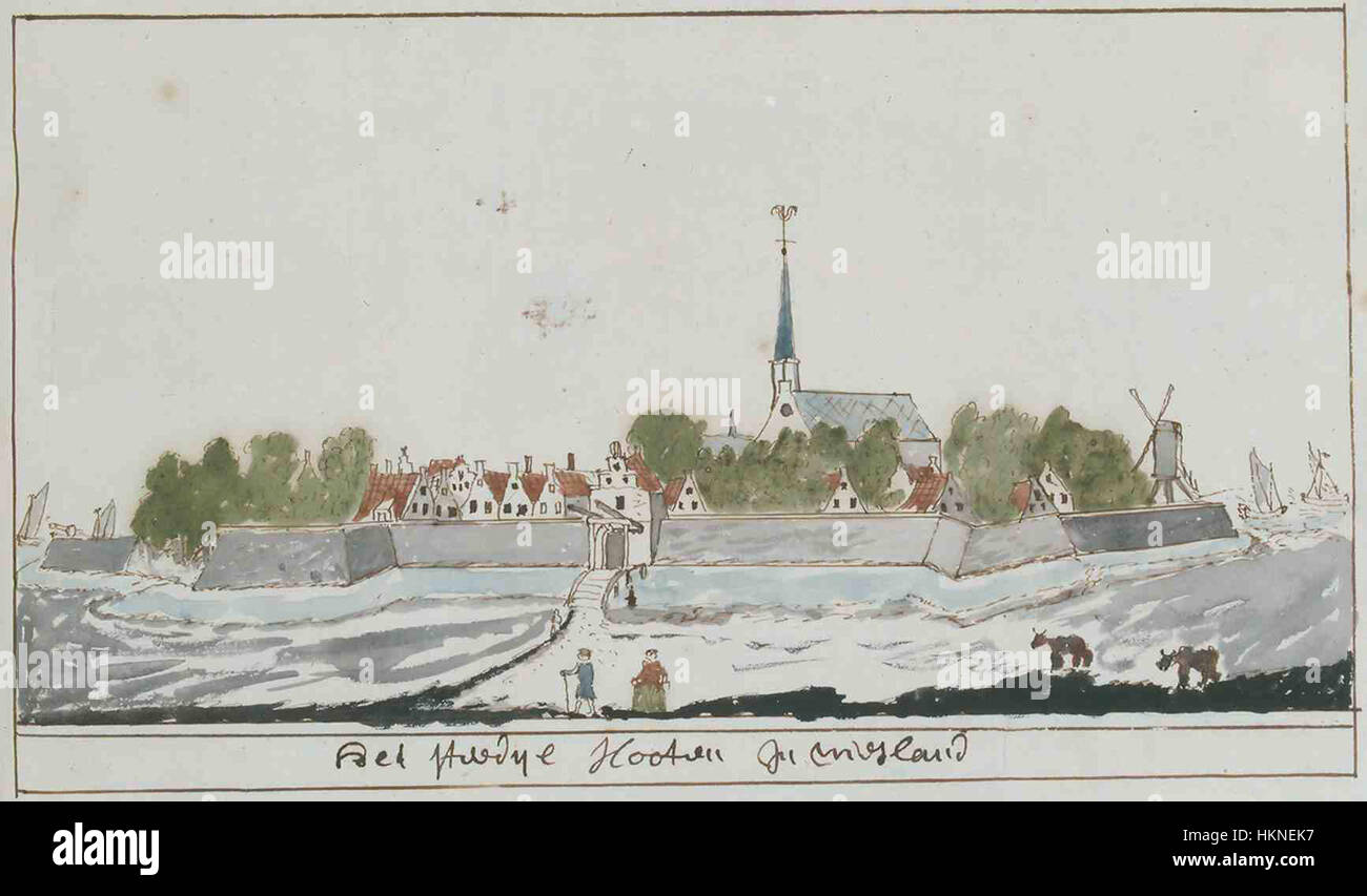 Specically A painting depicting a scenic view of Friesland, specifically the ...