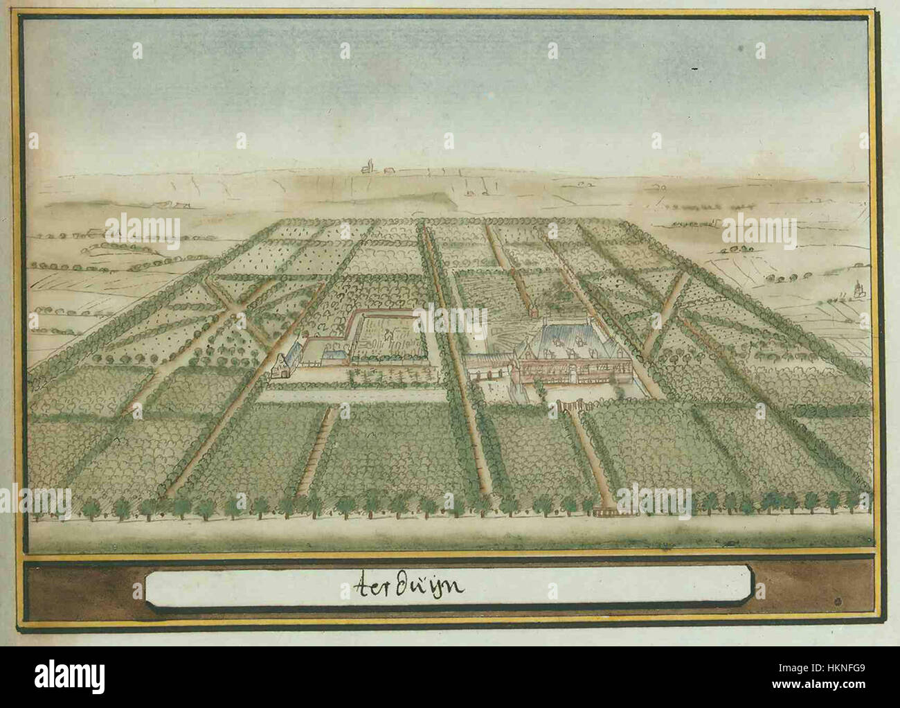 This 1178R map of Zeeland by Atlas Schoemaker provides a detailed depiction of the province in the late 12th century. The map highlights the region's waterways, settlements, and geographical features. Stock Photo
