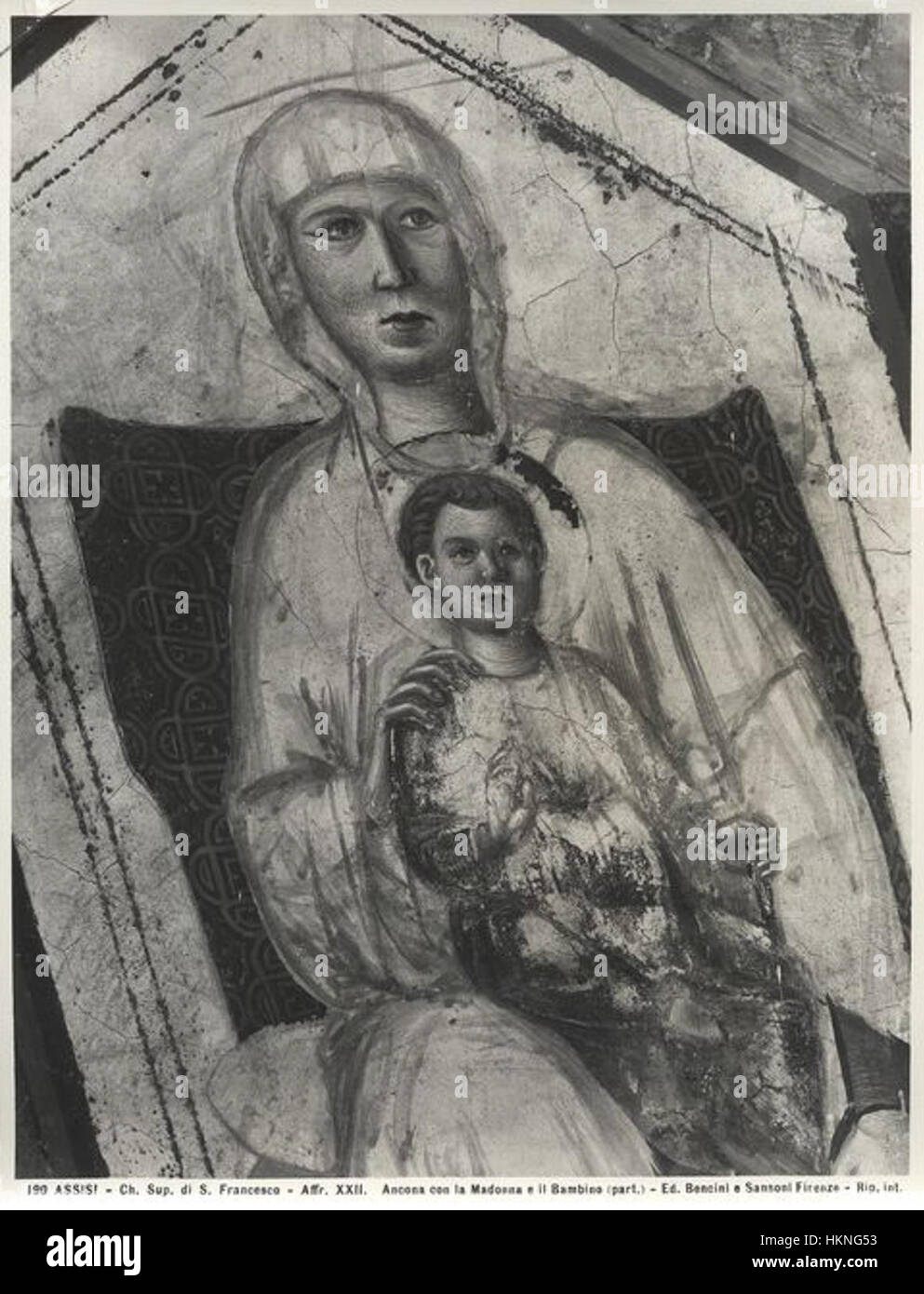 This artwork by Giotto depicts the moment of St. Francis receiving the ...