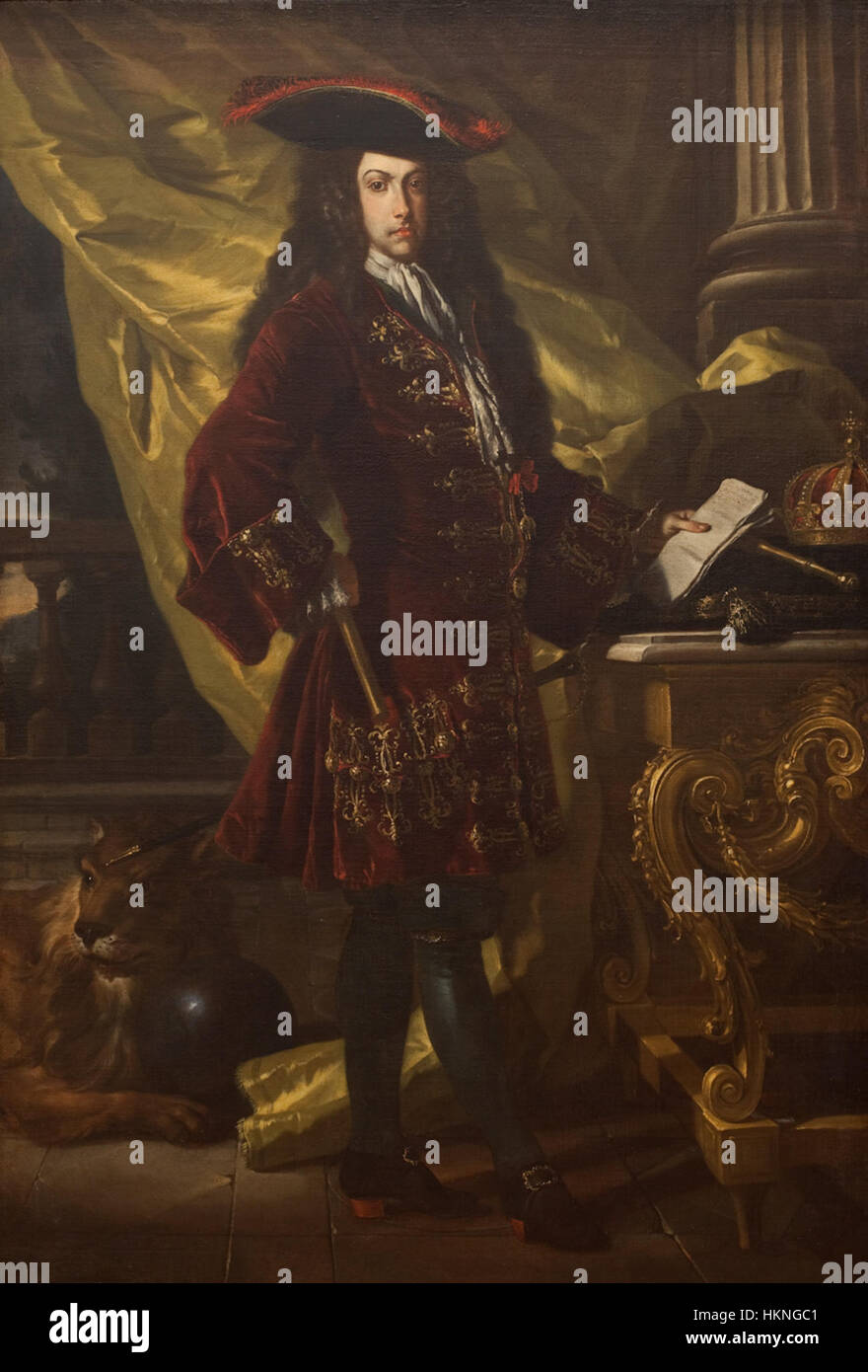 Archiduque Carlos de Austria, depois Carlos VI Stock Photo Alamy