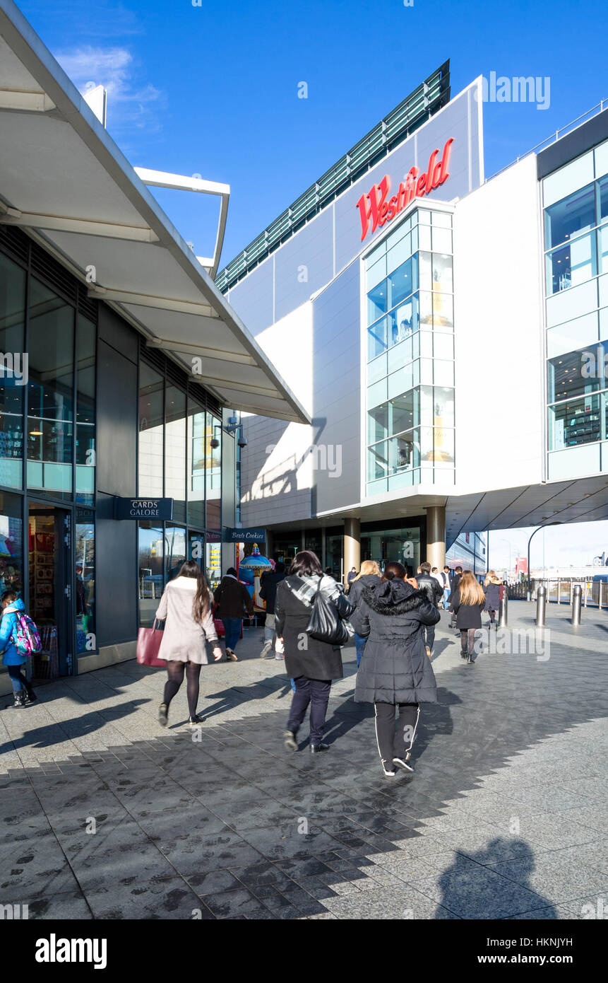 Exterior of The Westfield shopping centre ,Shepherds Bush London Stock  Photo - Alamy