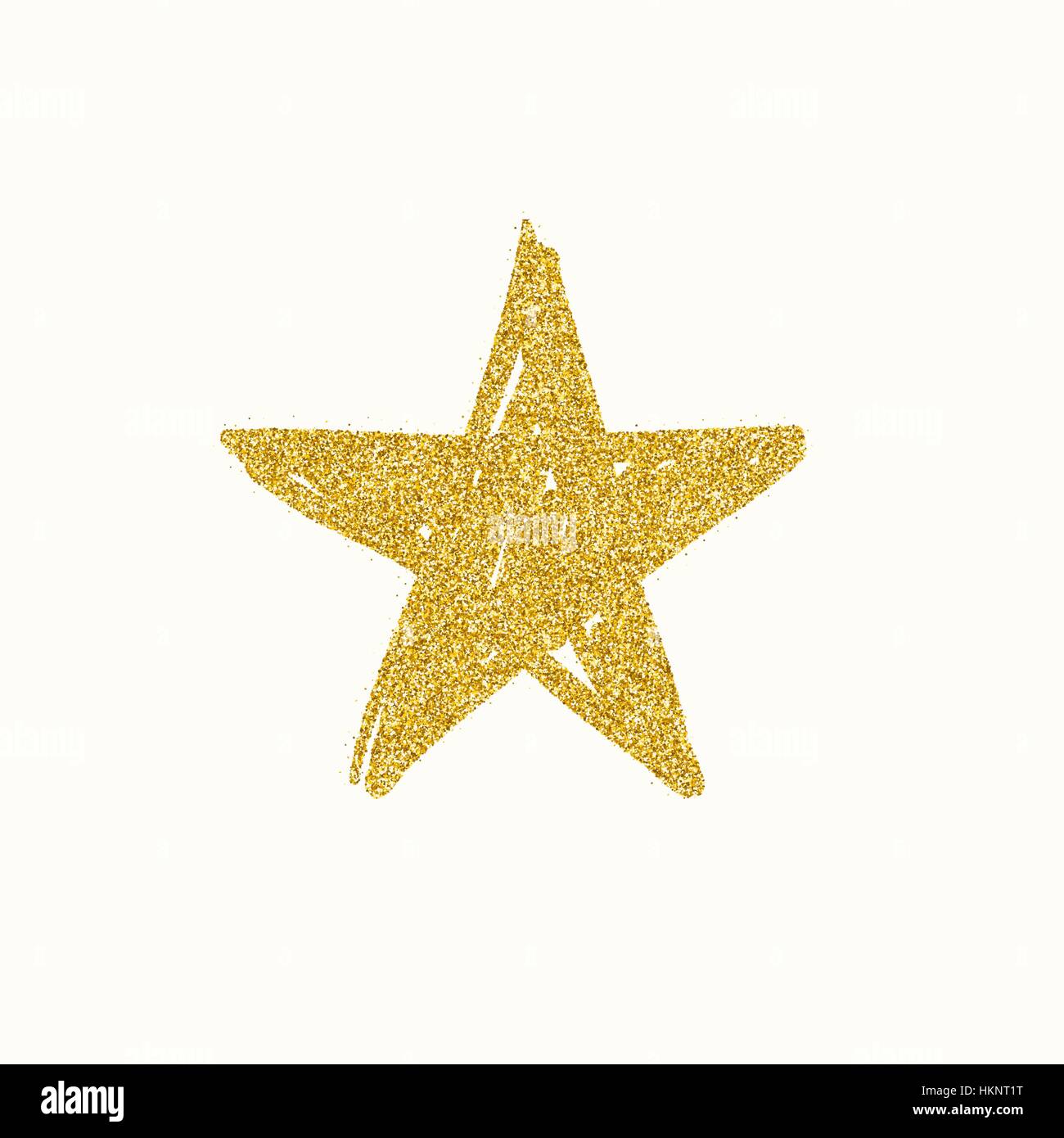 Vector gold dust glitter star Cut Out Stock Images & Pictures Alamy
