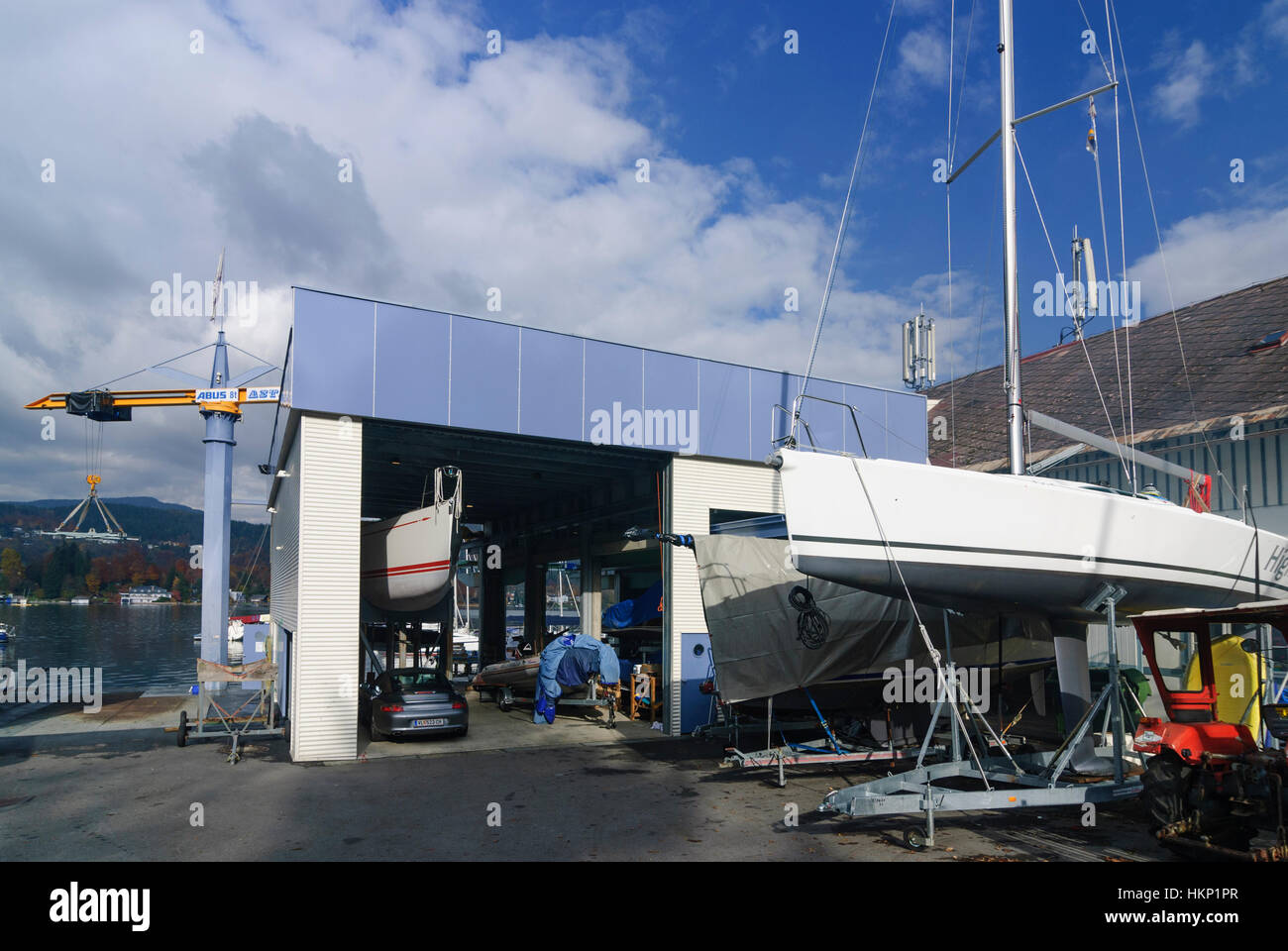 yacht repair shop