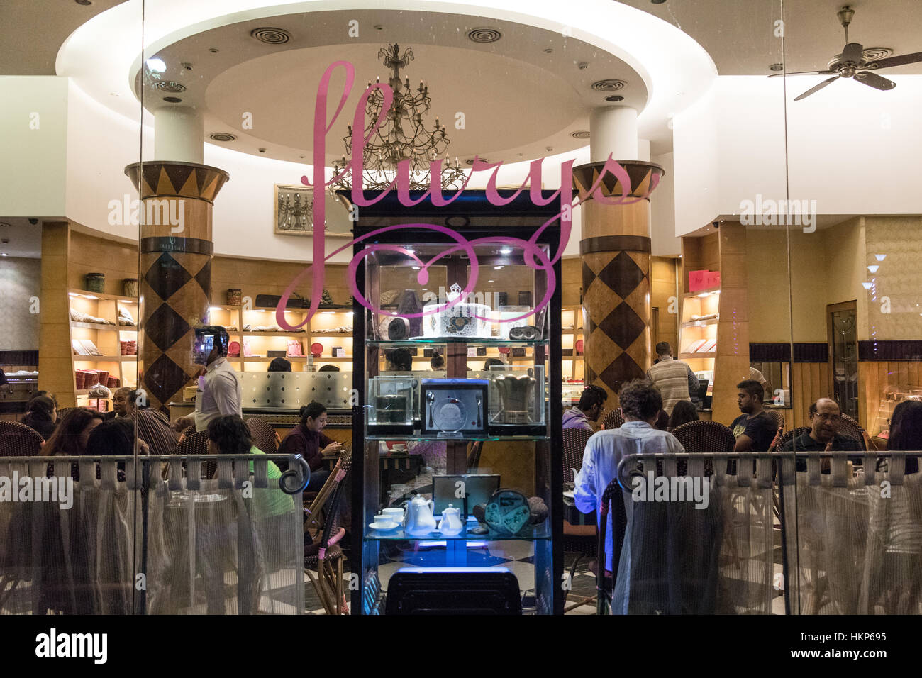 Flurys Cafe And Bakery On Park Street Kolkata Calcutta West Bengal India Stock Photo Alamy