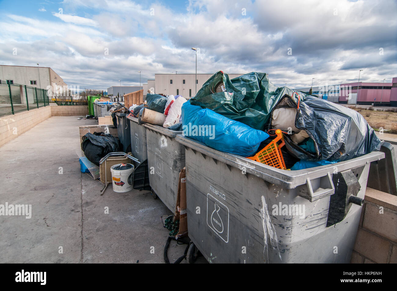 Industrial garbage bin hires stock photography and images Alamy