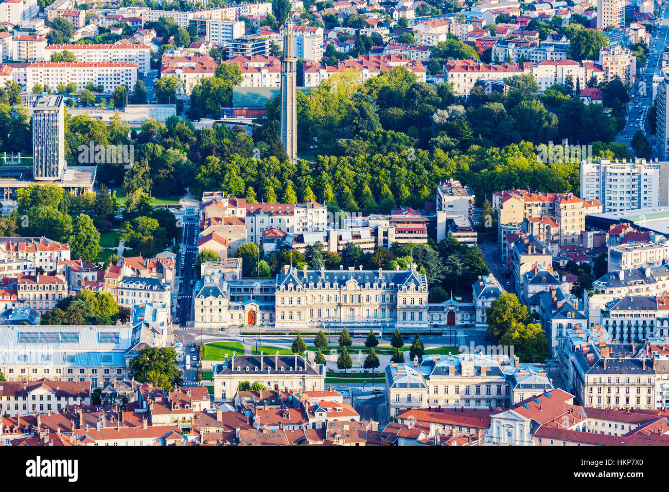 Grenoble Architecture Aerial View Of The City At Sunset Grenoble grenoble-architecture-aerial-view-of-the-city-at-sunset-grenoble
