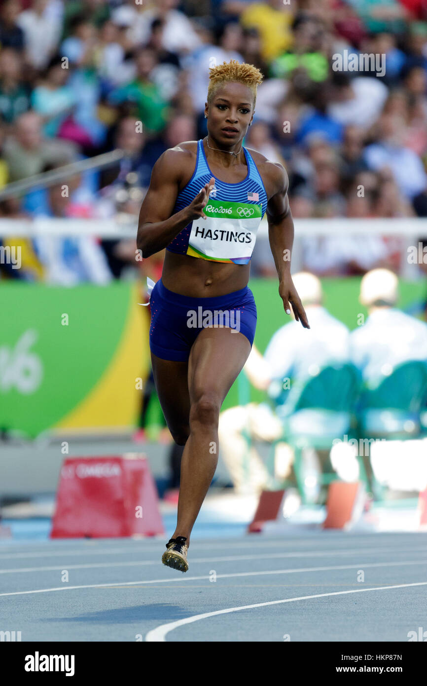 Christine OHURUOGU & Natasha HASTINGS, 400m race Diamond League