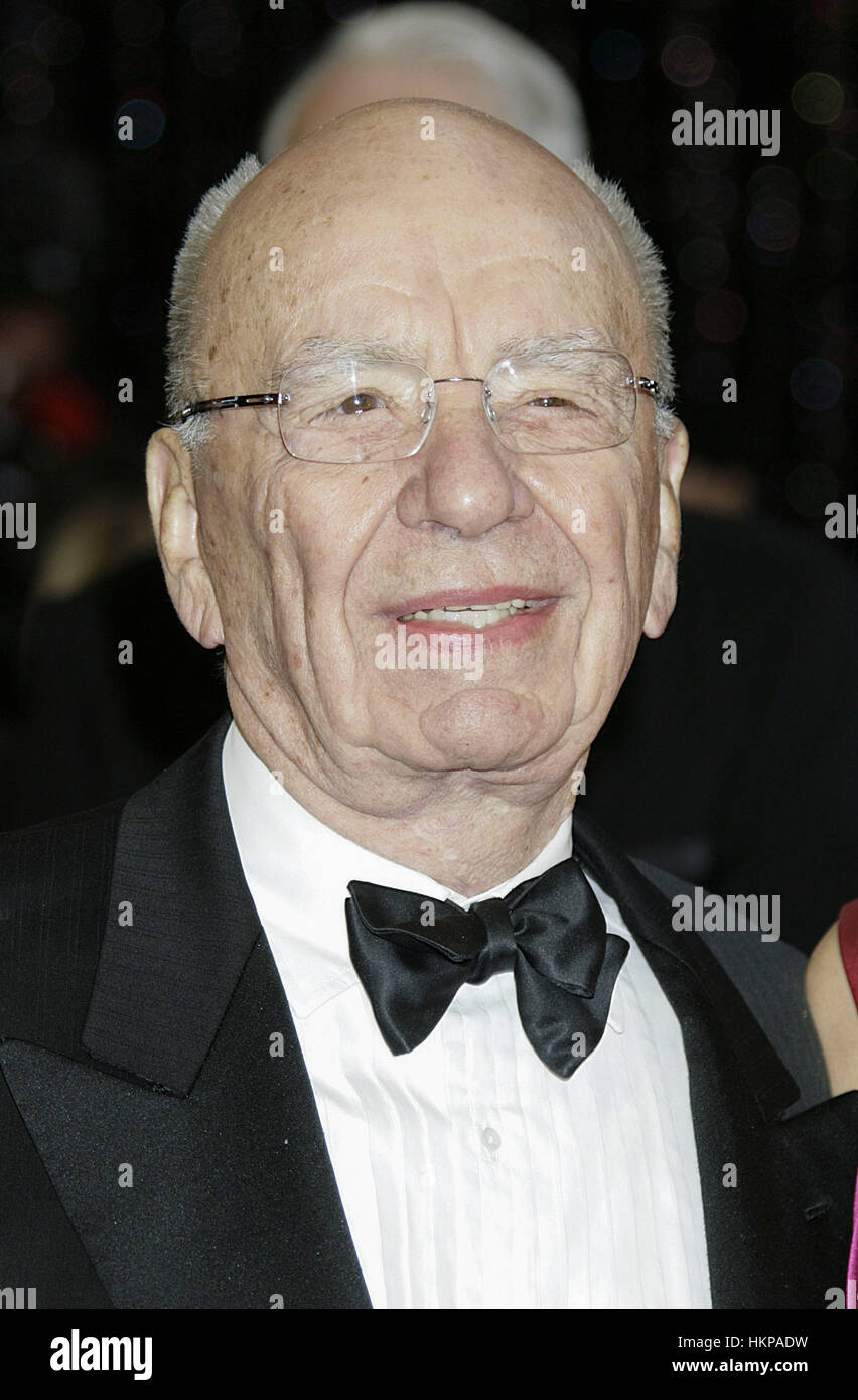 News Corp CEO Rupert Murdoch at the Academy Awards in Los Angeles Feb