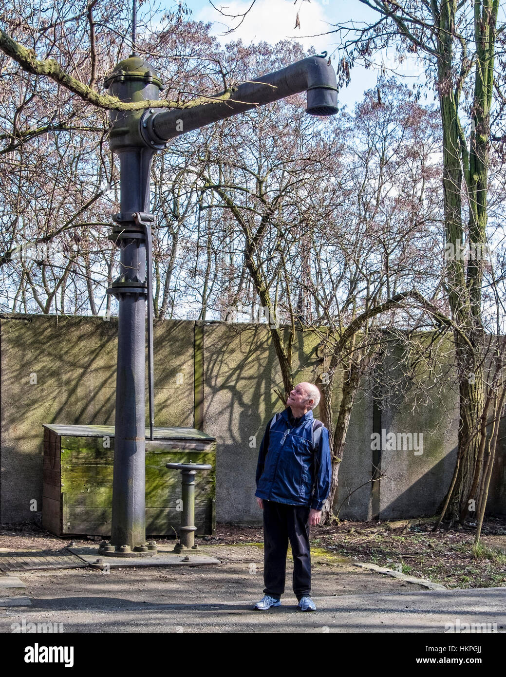 Image showcasing Artists installation of art & artworks made from reclaimed industrial ...