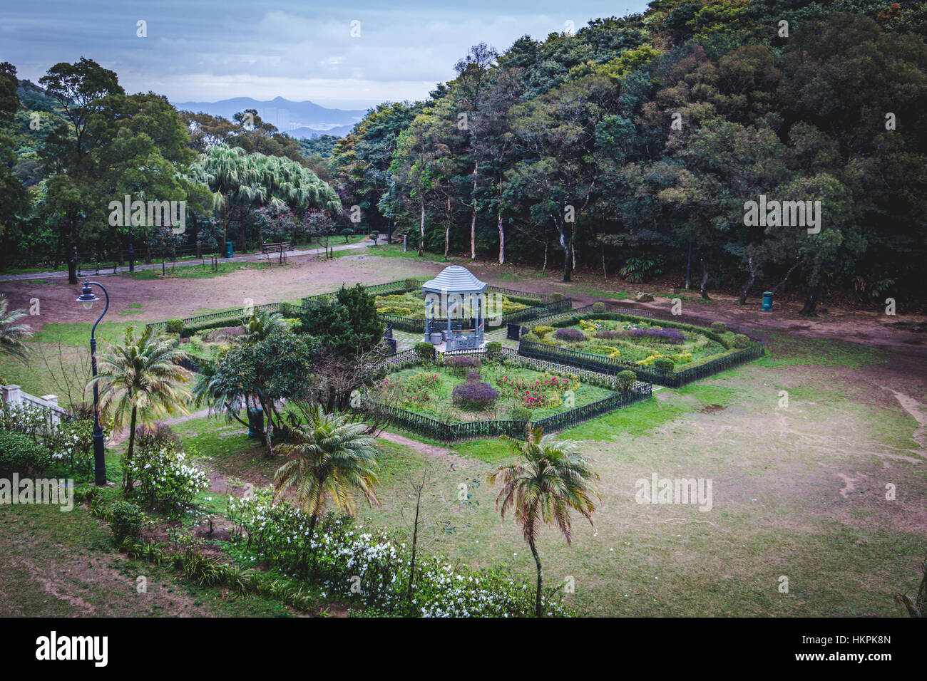 Hong Kong Victoria peak garden Stock Photo Alamy Hong Kong Victoria peak garden Stock Photo Alamy
