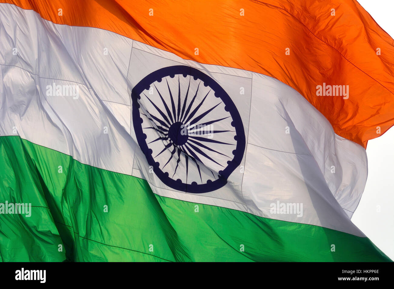 national flag of India Stock Photo Alamy