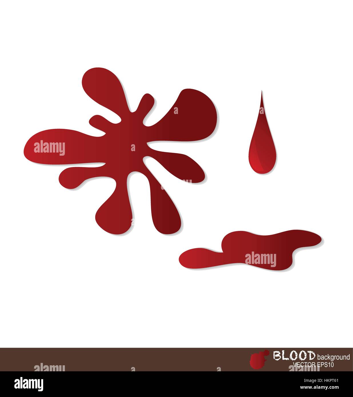 Blood stains, blood background. Vector illustration Stock Vector Image