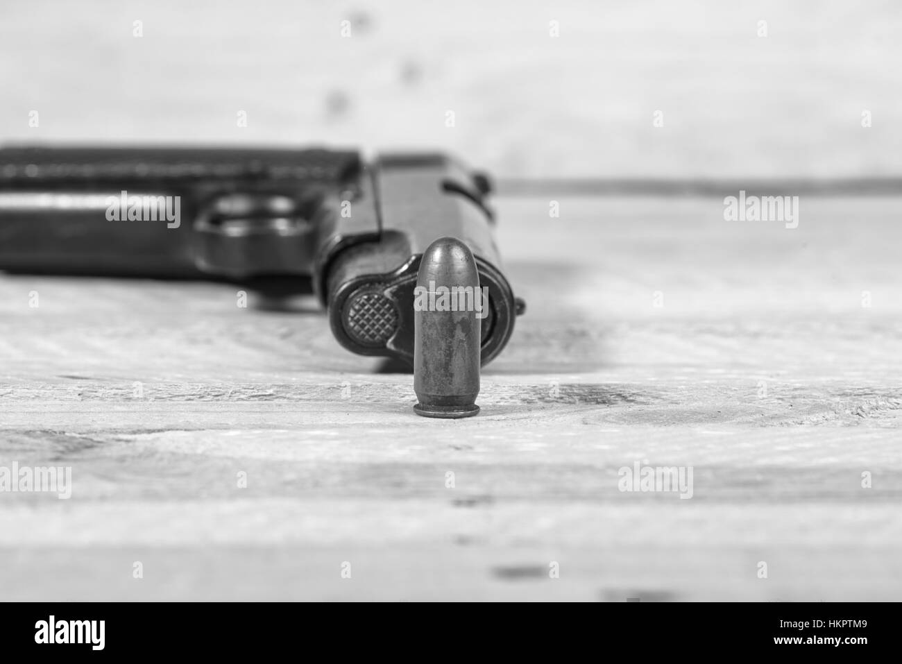 Gun background Black and White Stock Photos & Images - Alamy