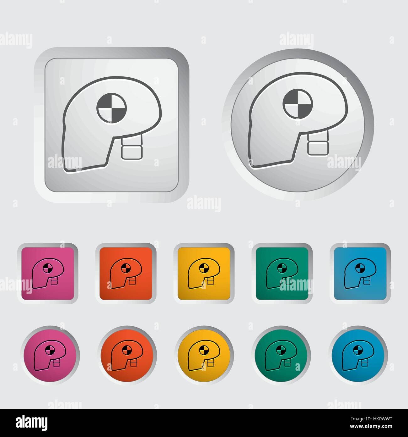 Crash test car dummy Stock Vector Images Alamy