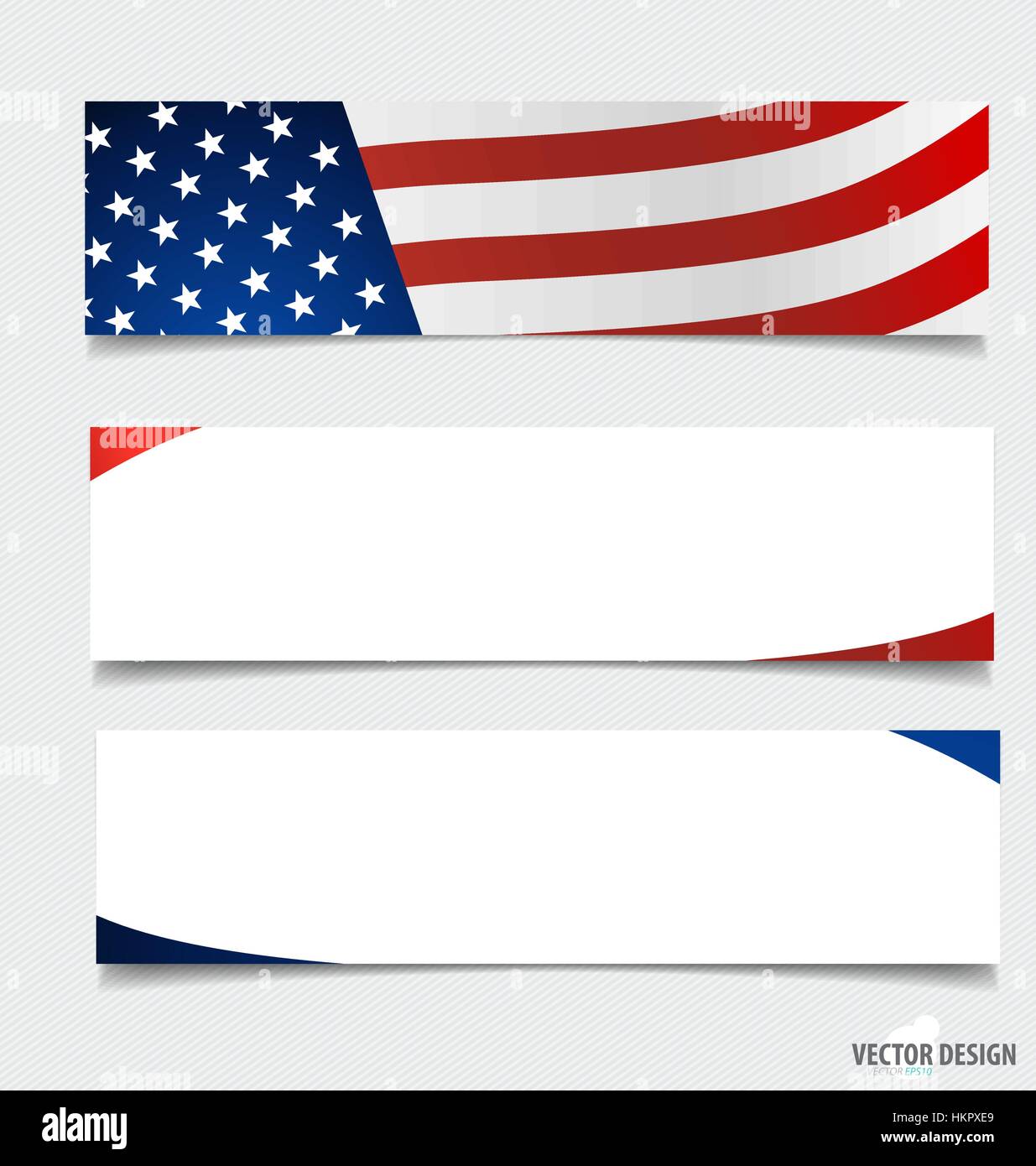 American Flag. Vector illustration Stock Vector Image & Art - Alamy