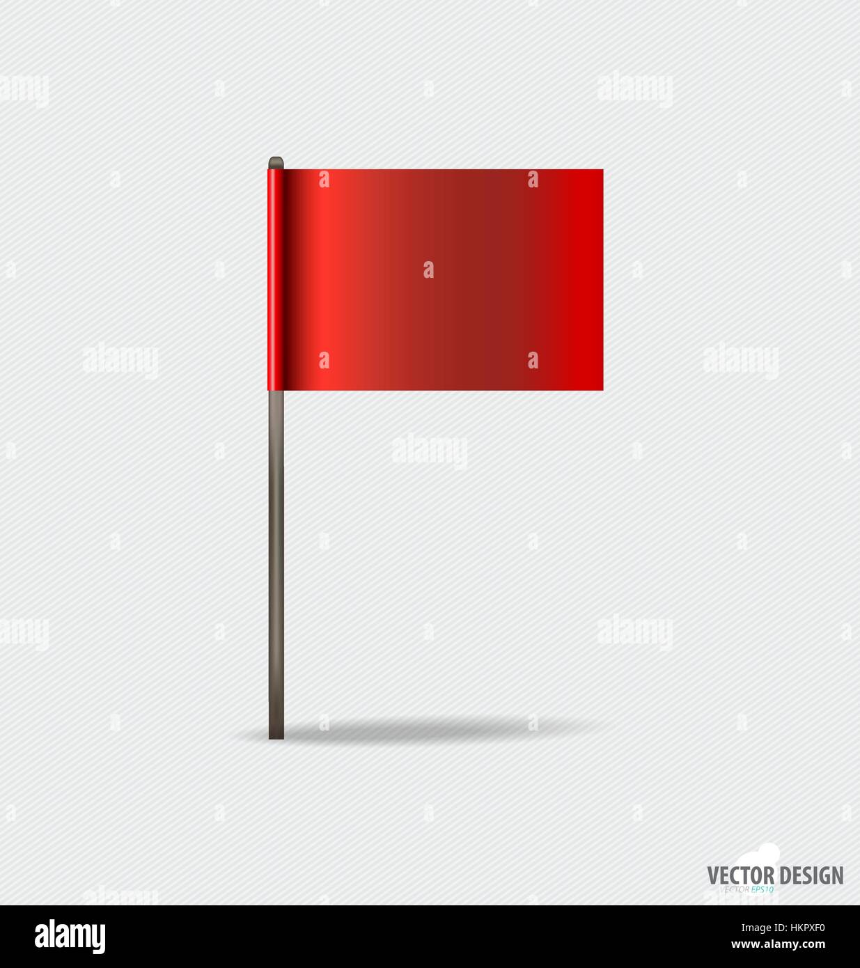 Red Flags. Vector illustration Stock Vector Image & Art - Alamy