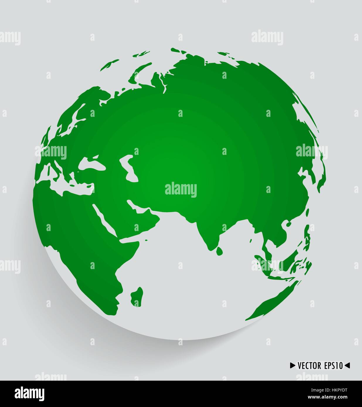 Modern globe. Vector illustration Stock Vector Image & Art - Alamy