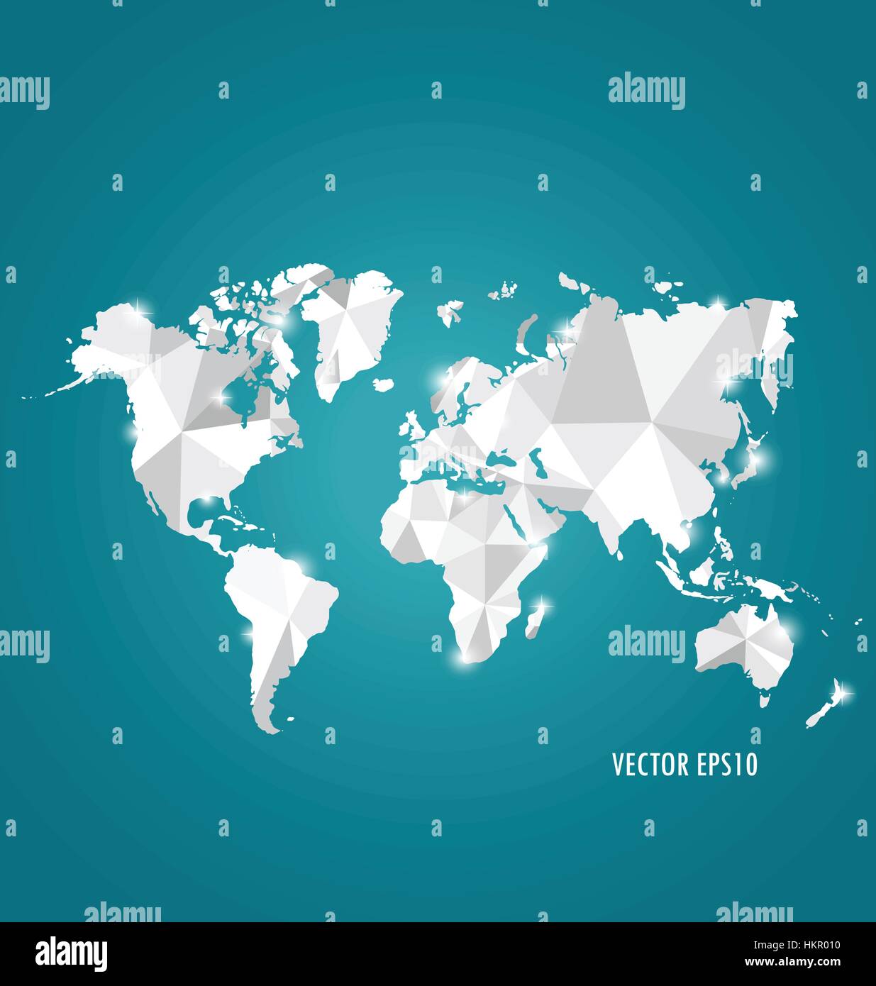 Modern world map design, vector illustration Stock Vector Image & Art ...