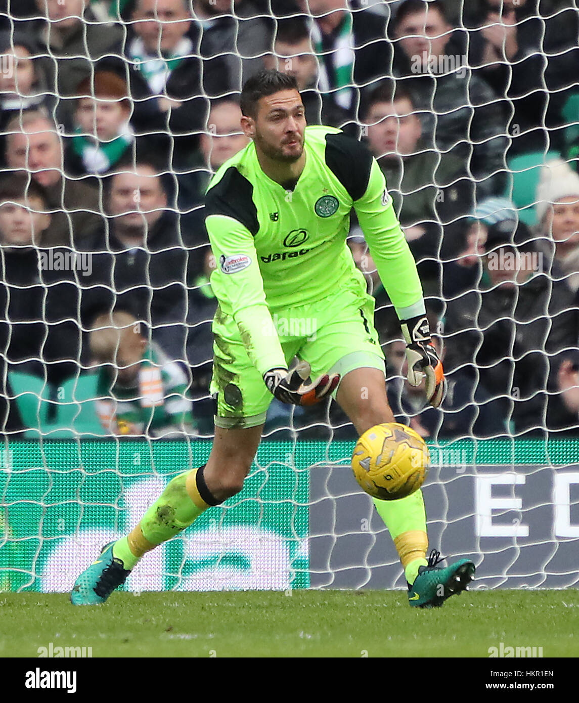 Celtic goalkeeper Craig Gordon during the Ladbrokes Scottish