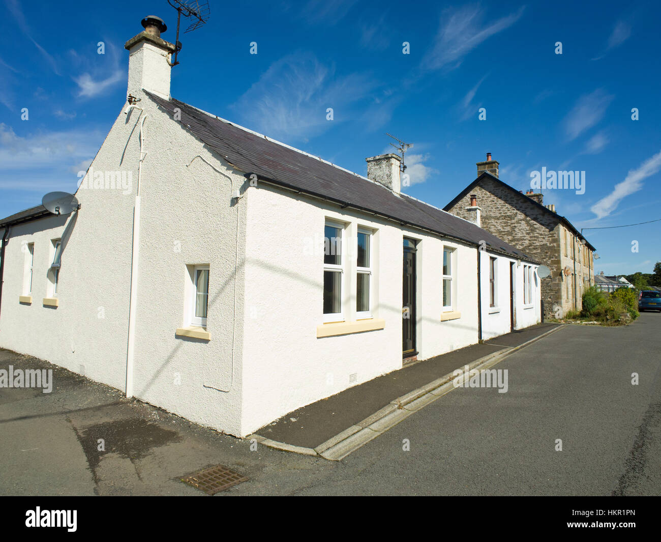 Newcastleton Scottish Borders Uk Stock Photo Alamy