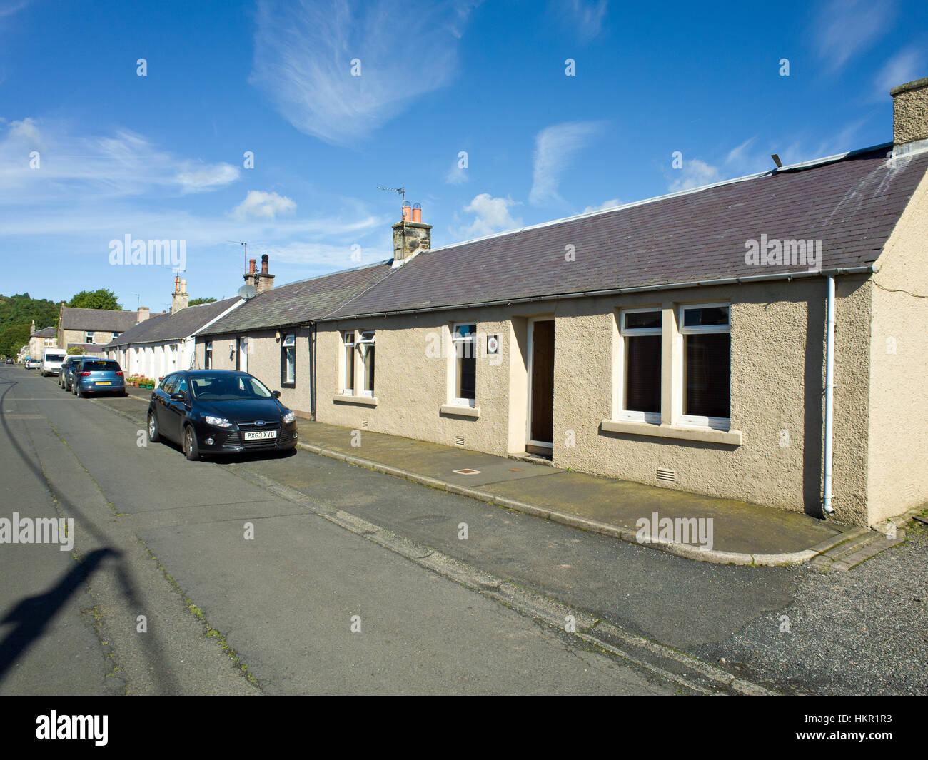 Newcastleton Scottish Borders Uk Stock Photo Alamy