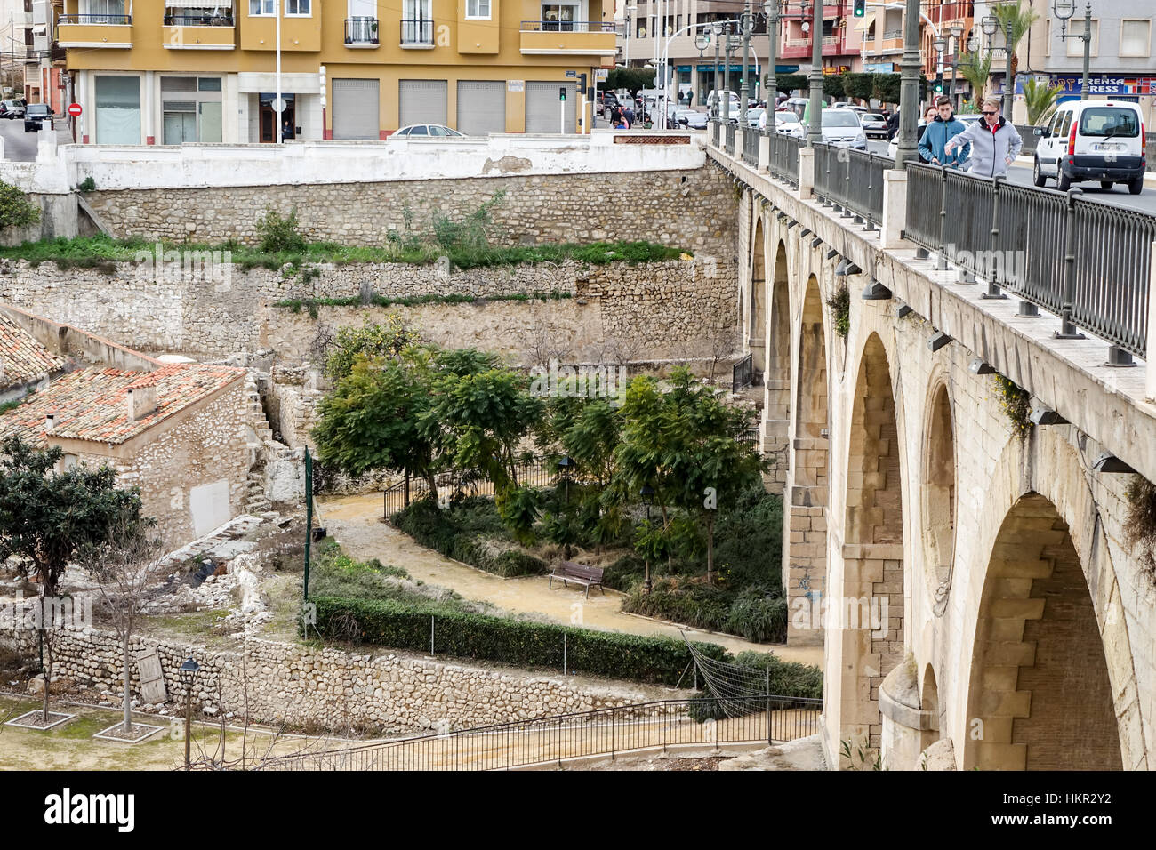 Arched road bridge in fishing hi-res stock photography and images - Alamy