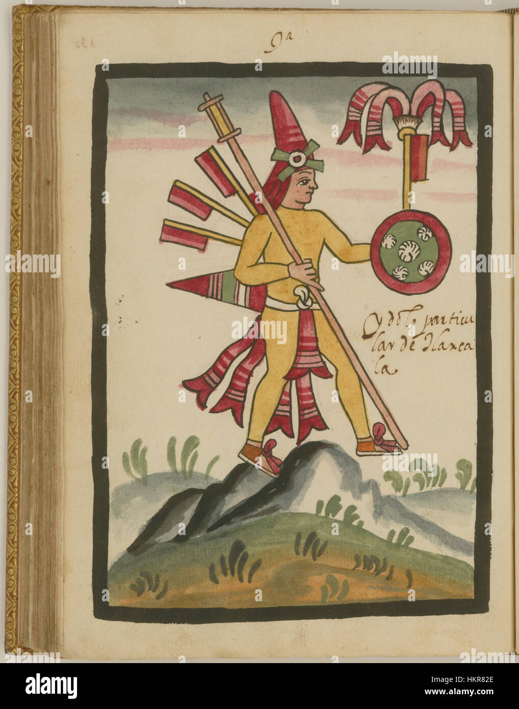 This representation of Camaxtli, the God of War from Tlaxcala ...