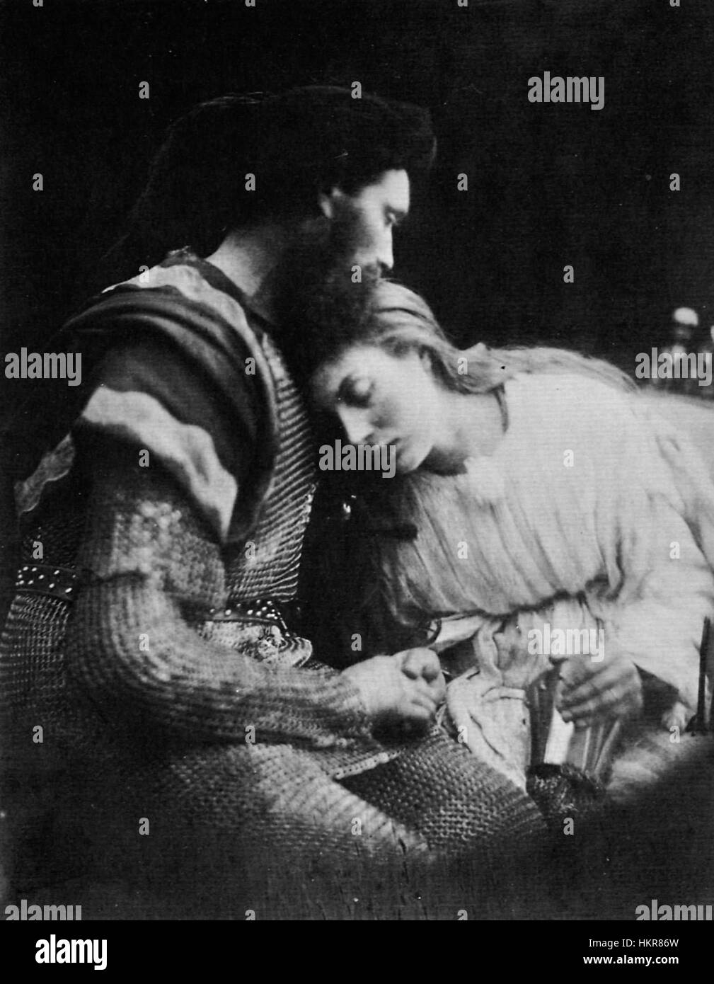 'Cameron Lancelot und Guinevere 1874' is an oil painting that
