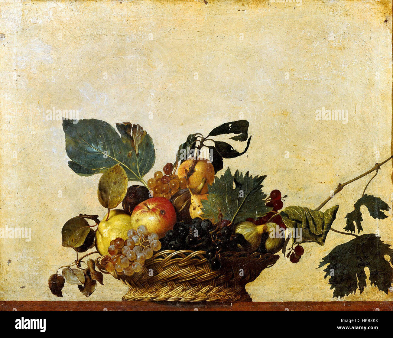 Canestra di frutta (Caravaggio Stock Photo - Alamy