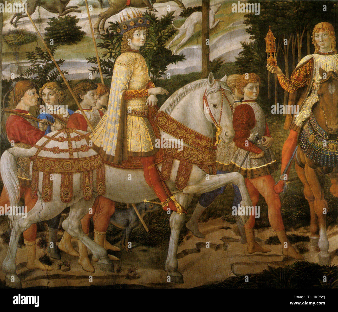 Cappella dei magi, lorenzo il magnifico Stock Photo Alamy