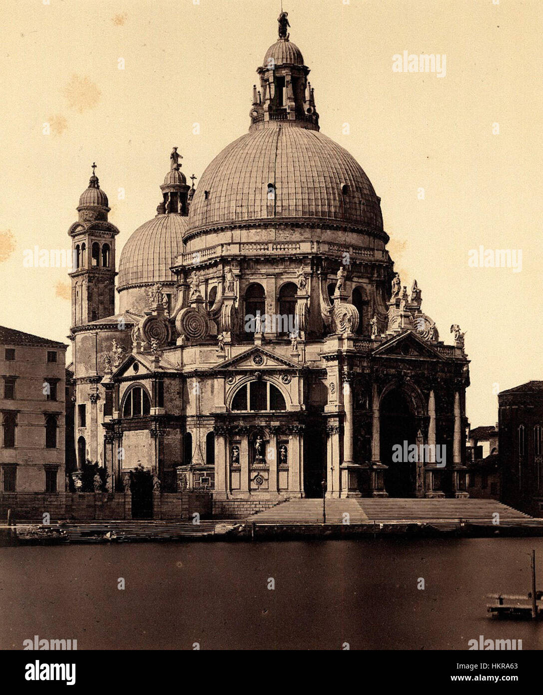 Tirage Albuminé Vintage De Carlo Ponti Venezia, Circa 1870, Format 7x9.5 Cm - Pièce Originale