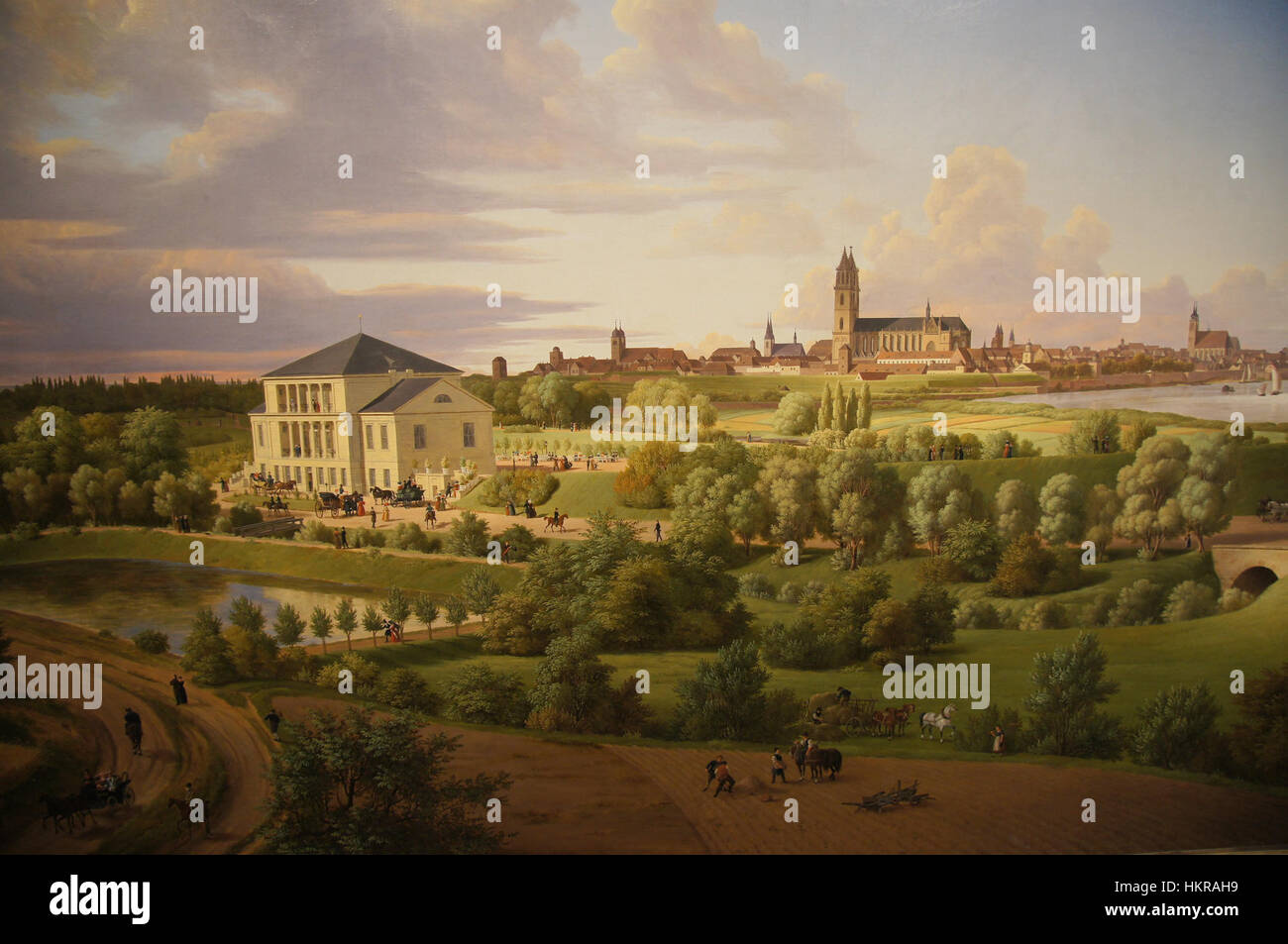 Carl Hasenpflug Magdeburg 1831 Stock Photo Alamy