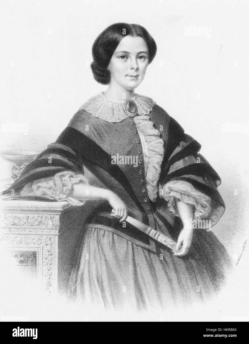 Caroline Lefebvre by Charles Vogt Stock Photo Alamy