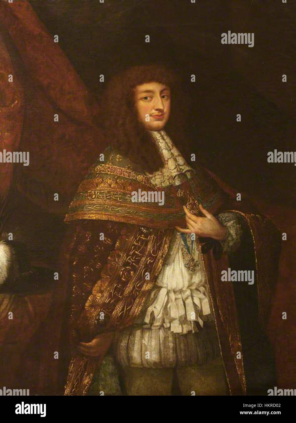 This painting depicts a Knight of the Supreme Order of the Most Holy ...