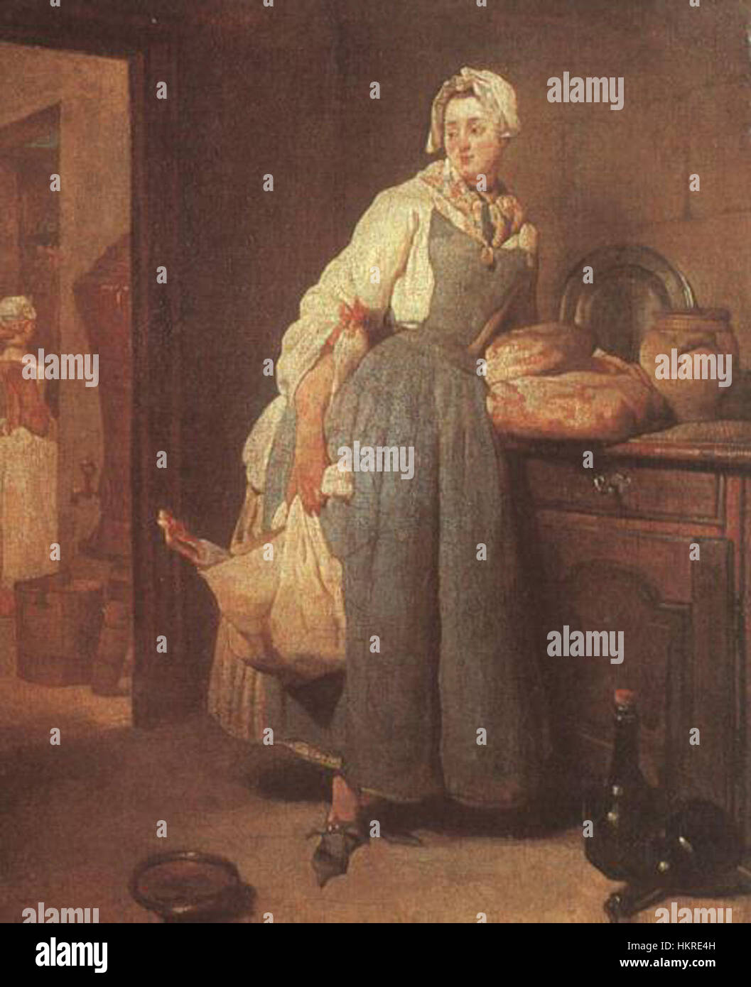 Attributed to jean simeon chardin hi-res stock photography