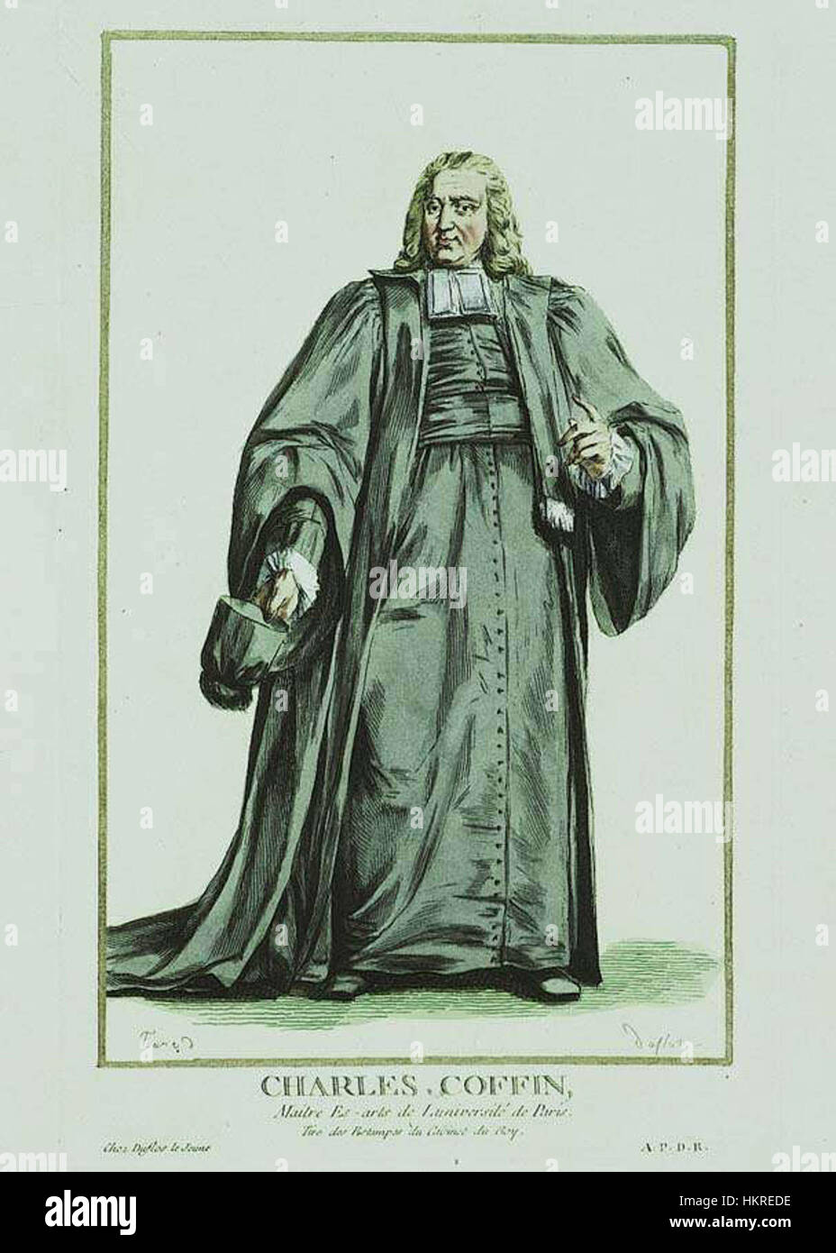 Charles Coffin par Duflos Stock Photo Alamy