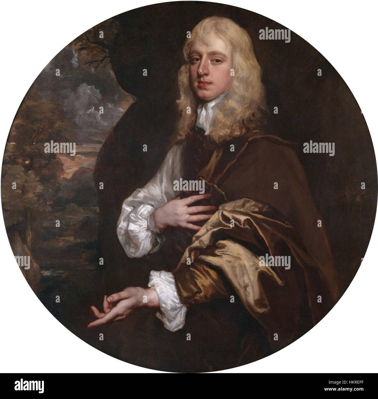 Charles Dormer, 2nd Earl of Carnarvon by Peter Lely Stock Photo Alamy
